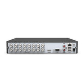 3K 16 Channel Hybrid 5-in-1 CCTV Digital Video Recorder, Human & Vehicle Detection, H.265+, Supports up to 16 BNC Cameras & 2 IP Cameras
